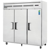 Everest ESF3,  75" 3 Door Freezer